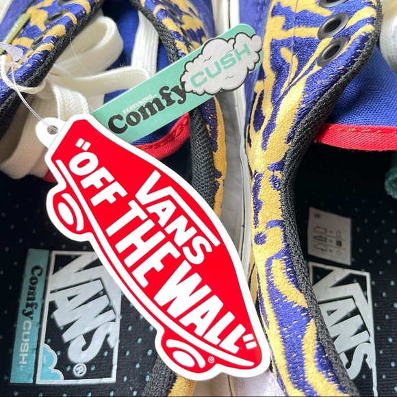 VANS COMFYCUSH ERA 'BUGS' BLUEPRINT SHOES SNEAKERS VN0A3WM9WWG - Picture 11 of 12